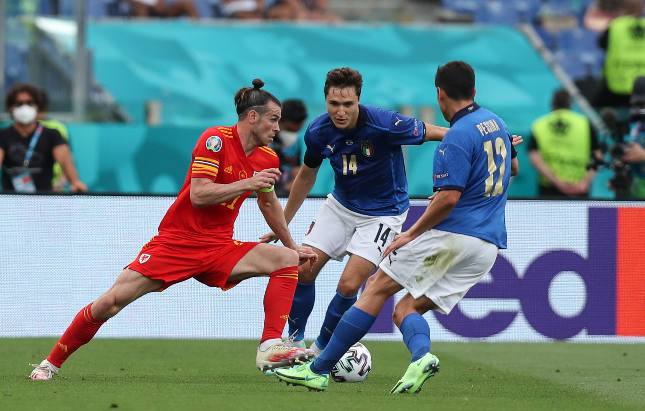 意大利足球比赛中的精彩表现